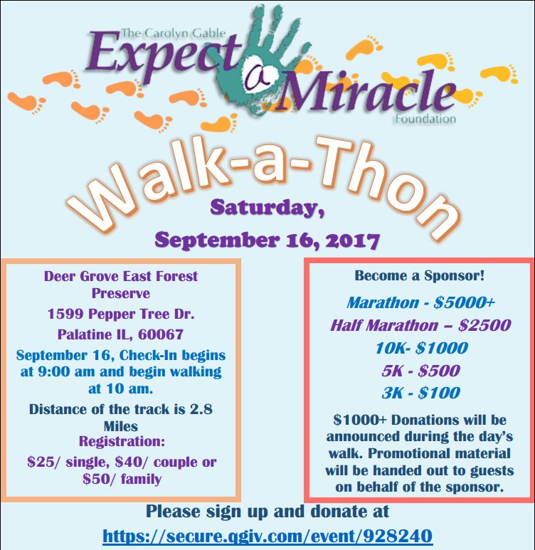 EAM_Foundation's tweet photo. Our Walk-A-Thon Fundraiser is only two weeks away!  check out https://t.co/TbrlTwUTLo to register or donate to our event!  Tons of fun! https://t.co/Wfzm4n2b9j