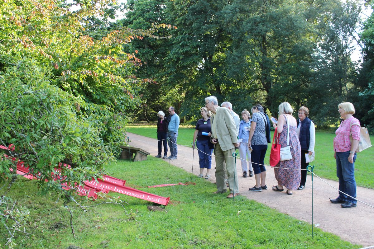 WestonbirtArb's tweet photo. Head into Silk Wood this #autumn & see 8 very special #poetry installations #conversationswithtrees…https://t.co/8GxIbCKMQp https://t.co/SbU5xUJ5vp