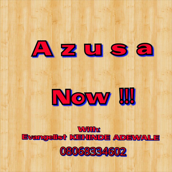 Dunacharis's tweet photo. "AZUSA NOW": The EAGLE has LANDED !!!
You must attended to attain a Greater Level in Ministry https://t.co/FyszgYSF8v
