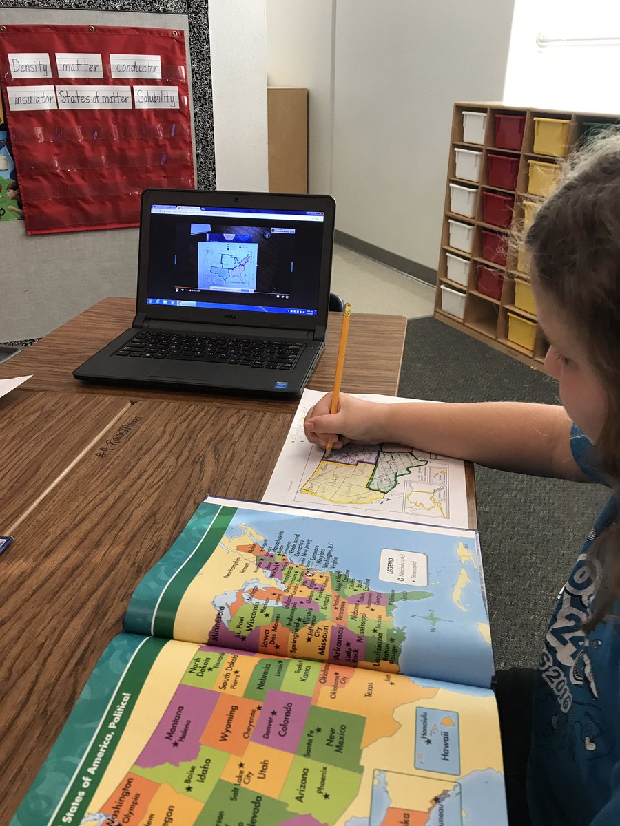 MrsReederrr's tweet photo. Using Screencastify to complete our US maps https://t.co/FlZGyjlypH