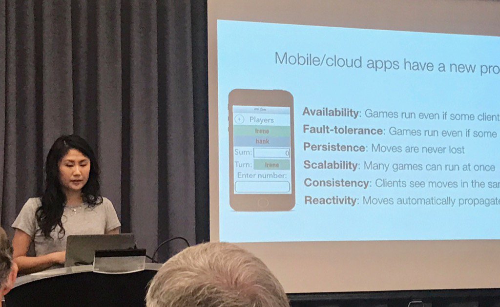 uwsyslab's tweet photo. Irene Zhang defends her Ph.D thesis: "Towards New Operating Systems for Mobile/Cloud Applications" https://t.co/NID4SDLqMw