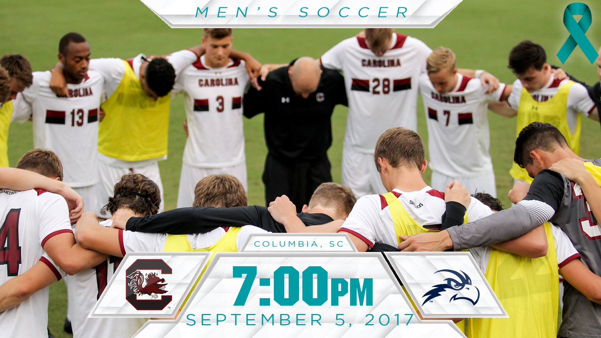 GamecockMSoccer's tweet photo. We're back in action tomorrow night as we host North Florida at 7pm! #Gamecocks https://t.co/mDOjKJp3YA