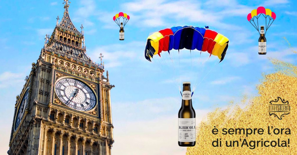 BirraSalento's tweet photo. Che ore sono? È sempre l'ora di un'#Agricola! #Birra #Salento #birraiperpassione #7giorniconbirrasalento #Tradizione #craftbeer #madeinitaly https://t.co/aR4m83axYO