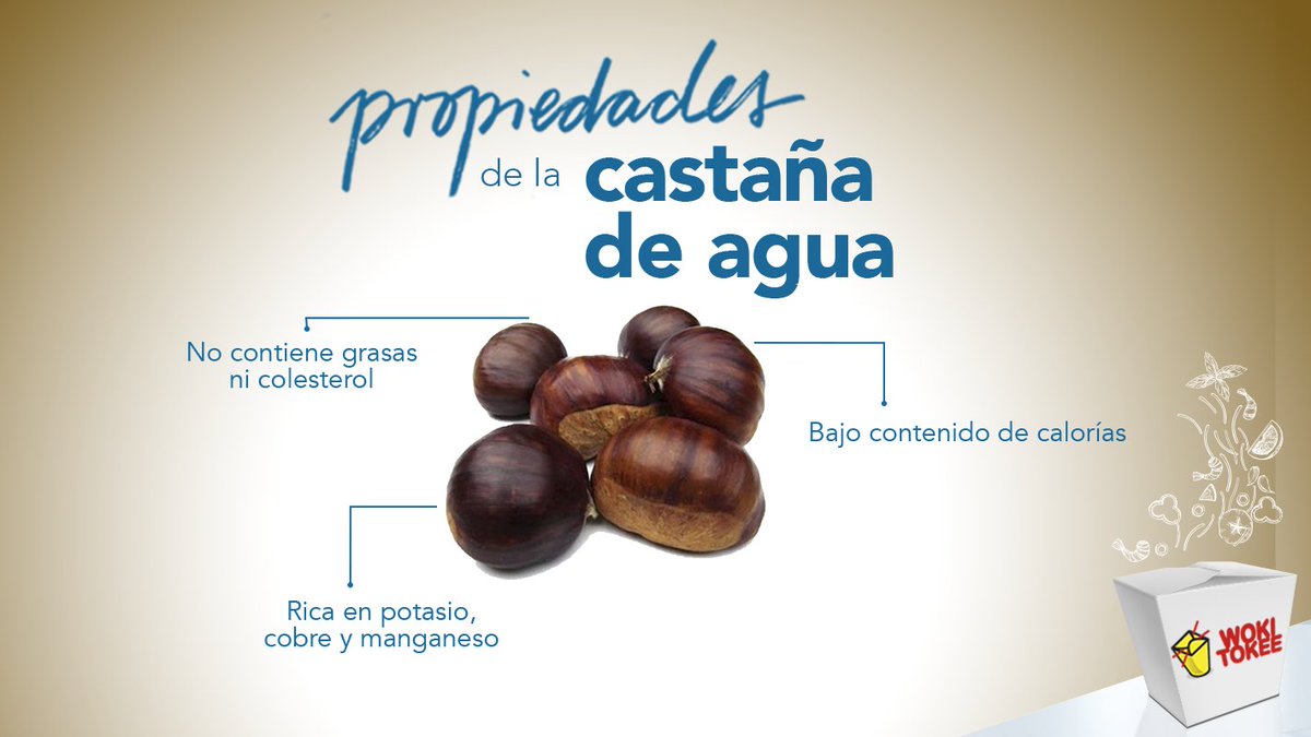 WOKITOKEE's tweet photo. ¡La #CastañaDeAgua es un vegetal lleno de grandes propiedades, disfrútalo en tu woki! https://t.co/BgaoFrLdZ3