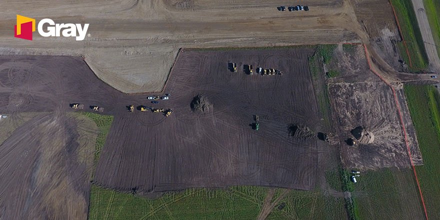 lifeatgray's tweet photo. Exciting time as we begin earthwork on @ChampionPetfood new #NorthStarKitchens, home of the world’s best pet food! #mfg https://t.co/UQulO8lhHO