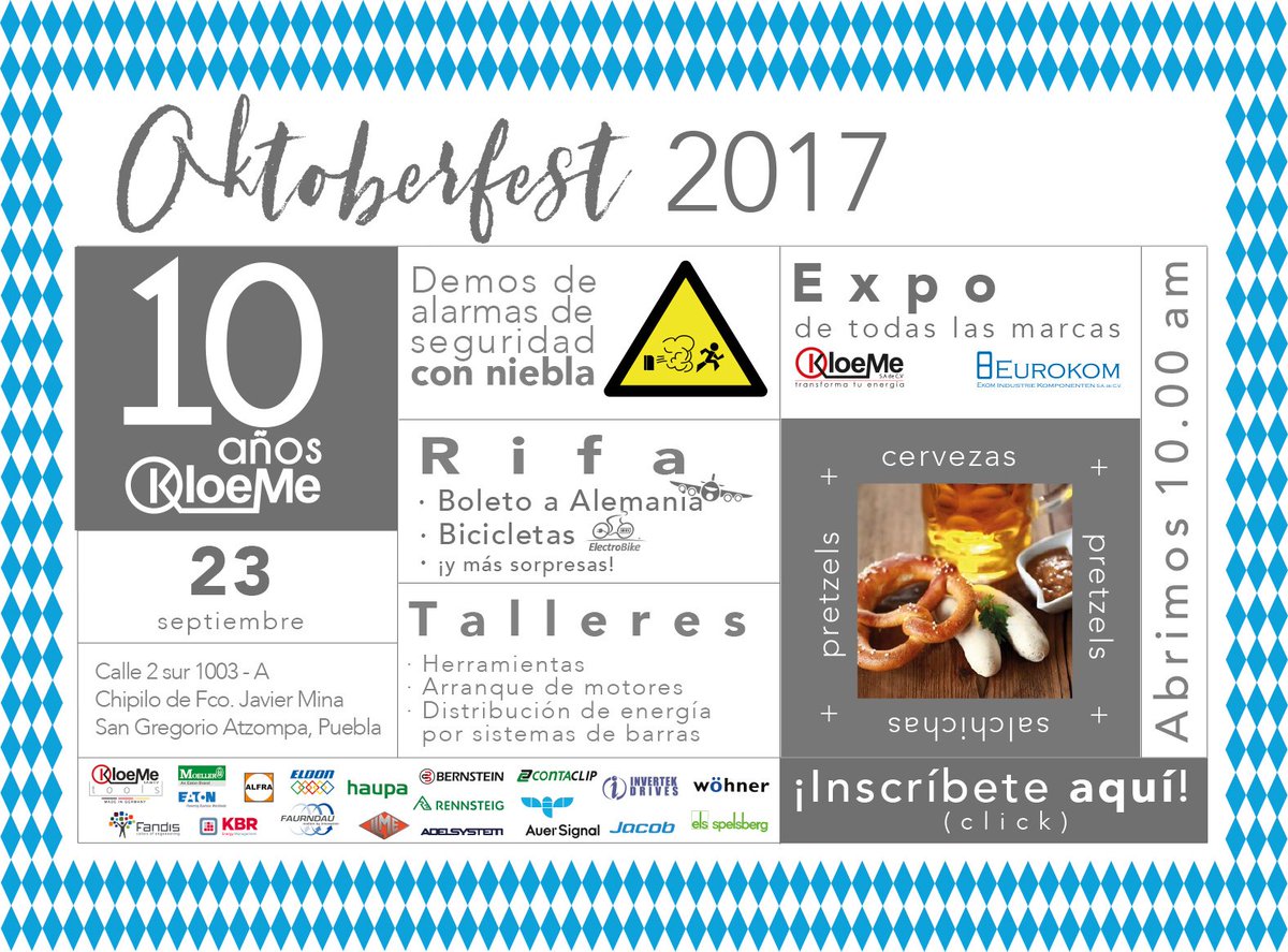 ekommexico's tweet photo. Te esperamos en nuestro "Oktoberfest” inscríbete por medio de nuestra pag web. https://t.co/1jaxEfoQom https://t.co/9RT2MbcCaE