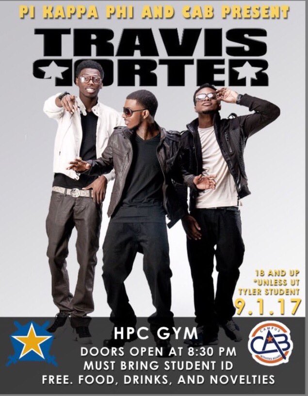 Tonight's the night Patriots! You don't want to miss out on our FREE concert presented by us and <a href="/UTTylerCAB/">CAB</a>! RT and spread the word!
