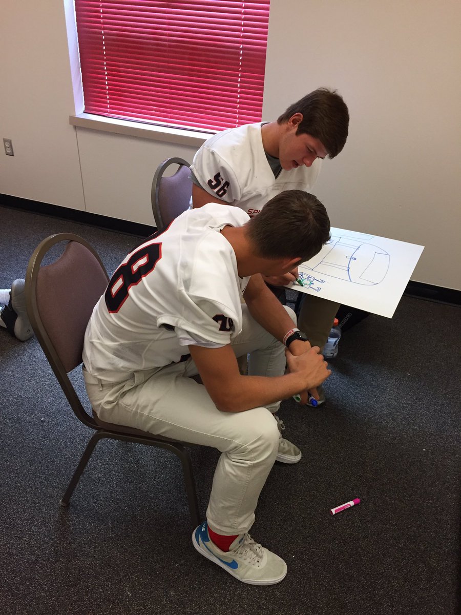 KSierck's tweet photo. SLHS STEM Innovator students working on @kevinhoneycutt challenge! #gibsontraytable @SpiritLakeIA @STEMInnovator https://t.co/bpKe6SwS9c