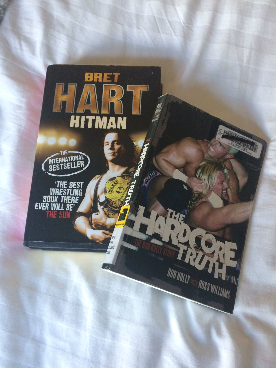 That's me sorted for a bit, thanks for the recommendations @newgenpodcast! #bobholly #hitmanhart