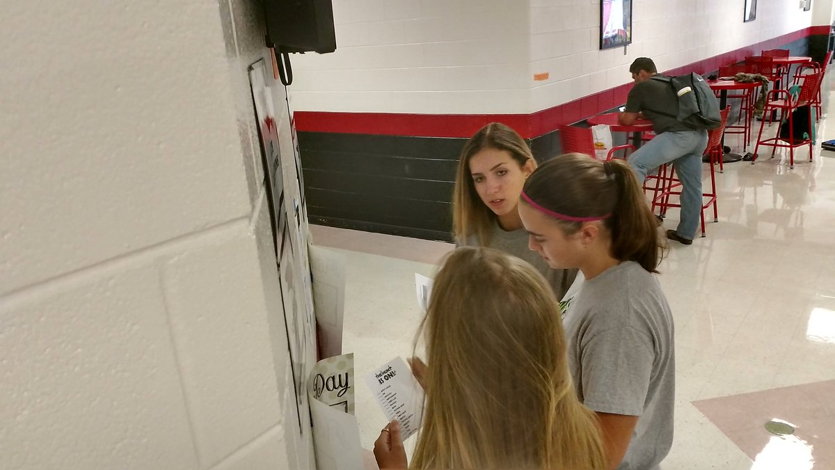 M_BassSRHS's tweet photo. Scavenger hunt on Day 5. Great way to end the first week! #srhs1617 #rssonthemove #bassclass https://t.co/Nmj4oHKJwq