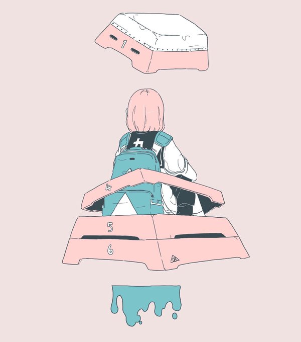 「ピンク髪 スカート」のTwitter画像/イラスト(古い順)｜3ページ目
