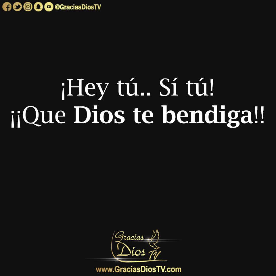 GraciasDiosTV tweet picture