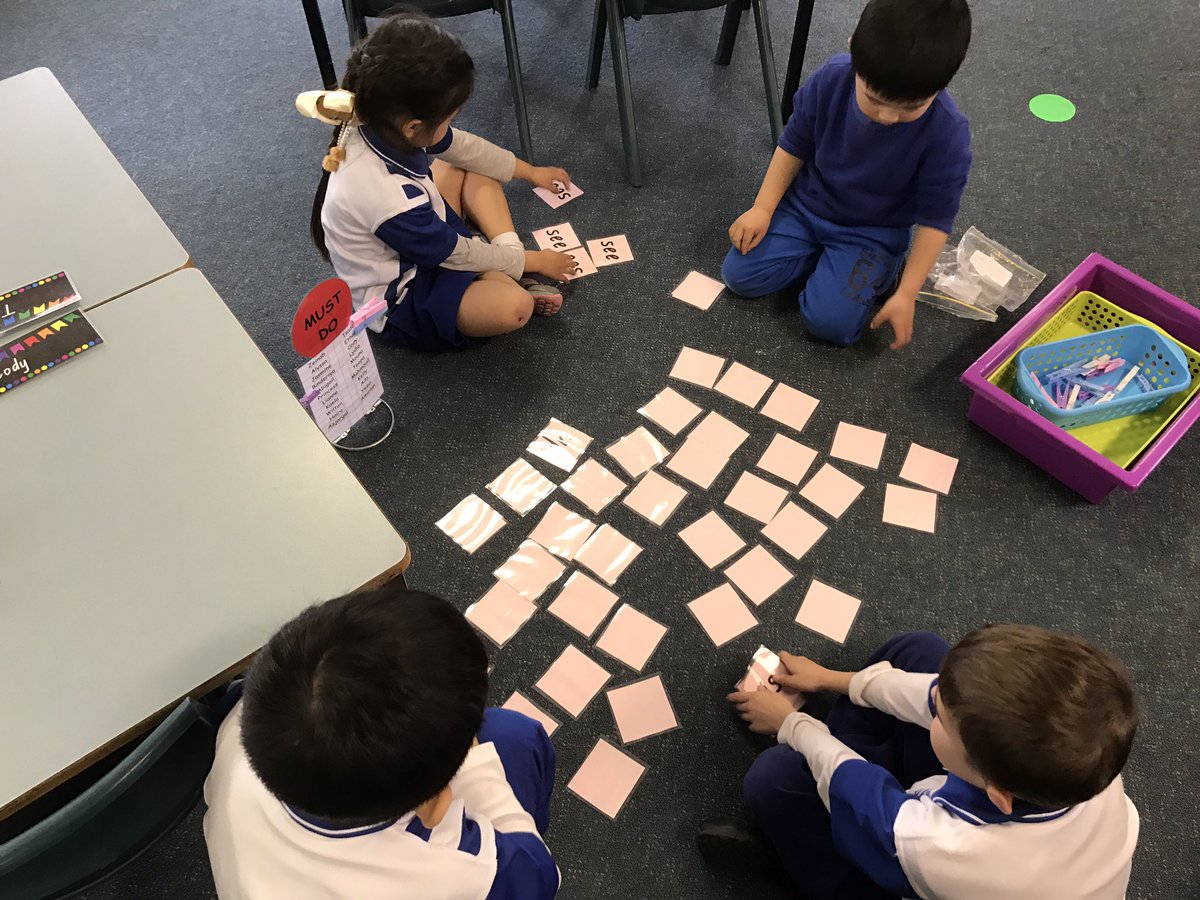 KM are so engaged during their independent literacy activities! #L3