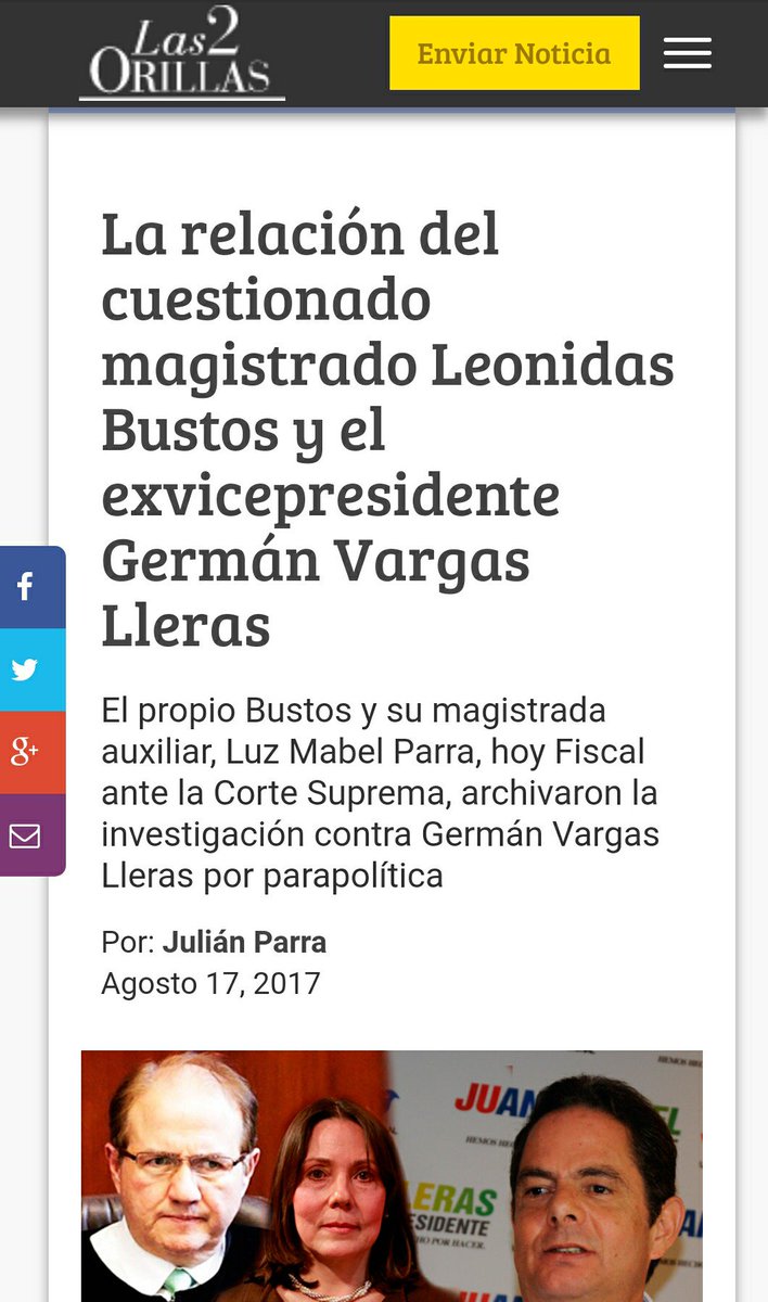 Con la ayuda del Nobel de Paz, simplemente se ha instaurado una dictadura de la corrupción en Colombia.