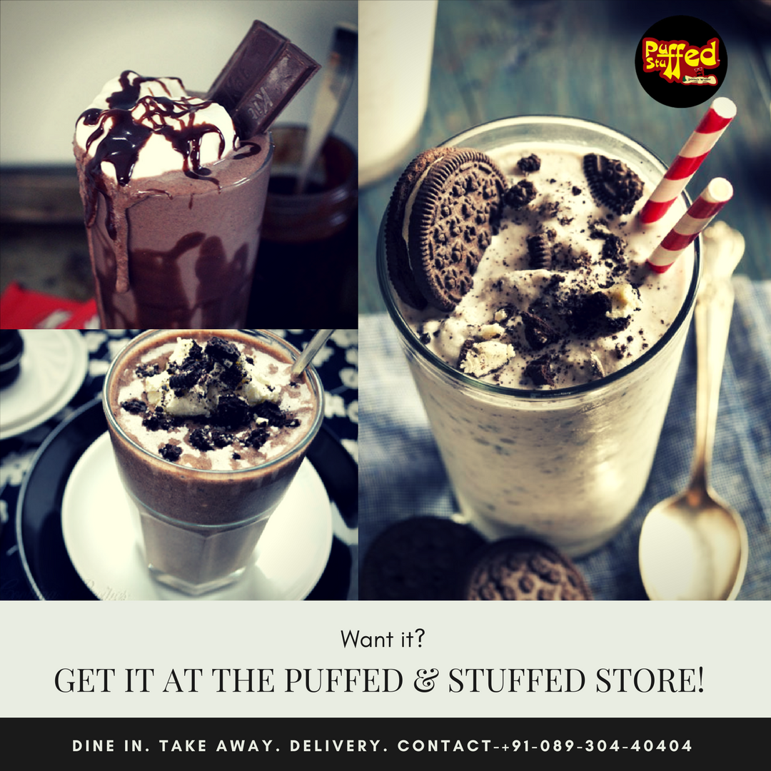 PuffedStuffed's tweet photo. Let's sweeten the weekend with Super-Delectable Oreo Shake. Join us today. #PuffedStuffed #OreoShake #Weekendcoming #foodporn #karnal https://t.co/svQxTEPYBO