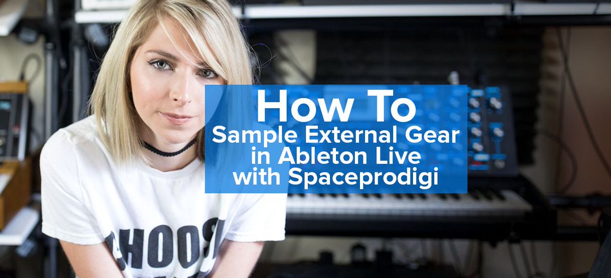 Essential: <a href="/spaceprodigi/">spaceprodigi</a> reveals how she samples analog synths in <a href="/Ableton/">Ableton</a> Live >>> bit.ly/2xCPJQp #Mother32 #Moog
