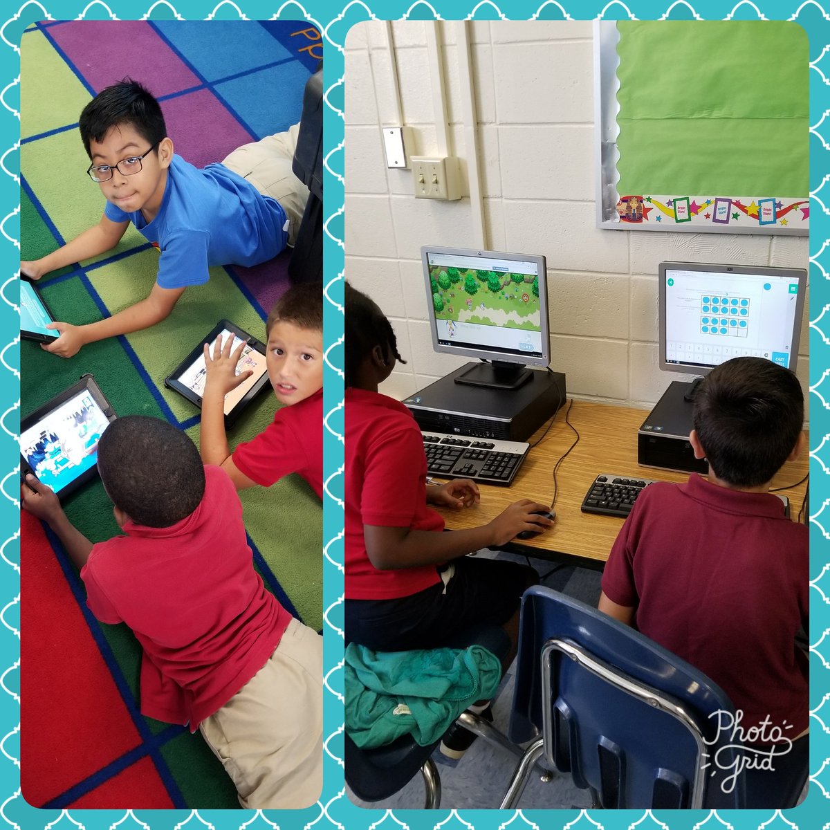 Hinkels_Hangout's tweet photo. When u give the students free choice &amp; they choose to practice math skills w @ProdigyGame 😊💙 @SLESeahawks #mathisfun #learningthroughplay https://t.co/hR2nkOaIeJ