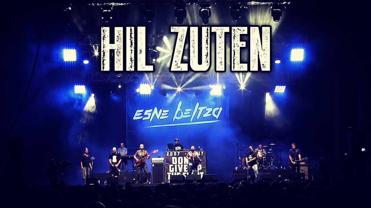 EsneBeltza's tweet photo. HIL ZUTEN (Bilbon zuzenean) https://t.co/YPEwoBWCtI https://t.co/VqoZld4D7w