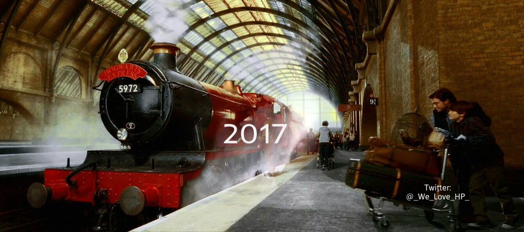 Hogwarts Express 1991-1997 and 2017 #19YearsLater