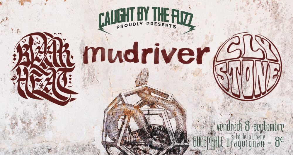 Clystone15's tweet photo. Le 8 septembre au @Bucephale83 c'est la #poutrasseacarpentras avec @CaughtBytheFuz1 !! #STONER #DOOM https://t.co/m5QrCSmq99