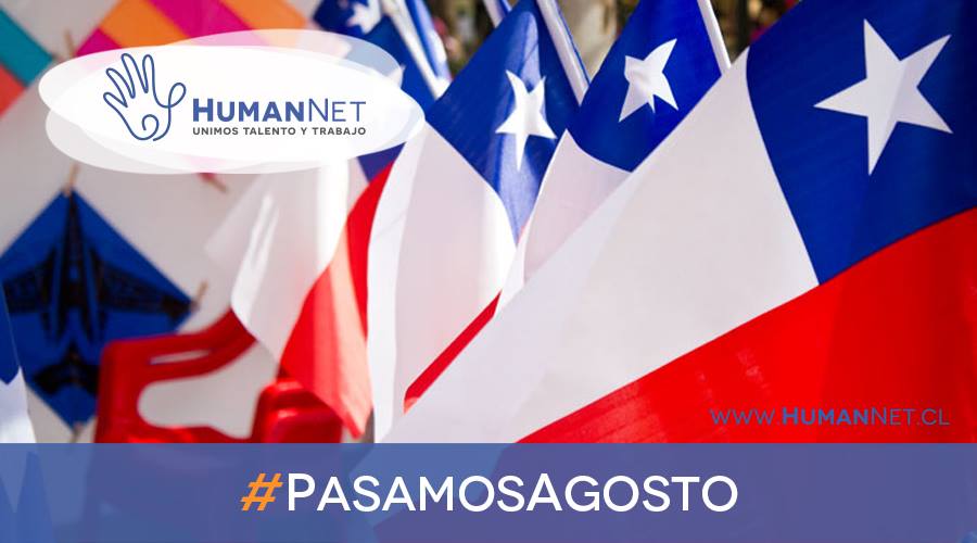 HumanNet_RRHH's tweet image. ¡PASAMOS AGOSTO!
Y en nuestro Chile lindo le damos la bienvenida al Mes de la Patria #PasamosAgosto #HumanNet #Talento #Trabajo