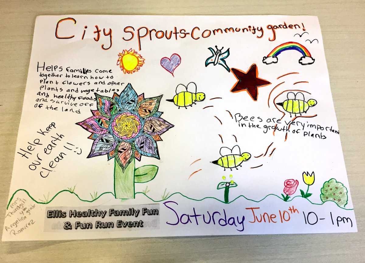 CoachBalto's tweet photo. 7 Days: #EllisWellness Council put on our 2nd Healthy Family Fun day. But these signs by the students got everyone to come! @selwellbps https://t.co/0nyYHd5uie