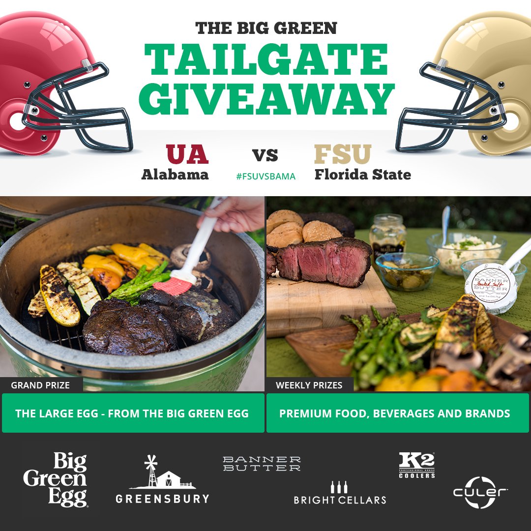 Big Green Egg On Twitter Kicking Off Biggreenegg Tailgate