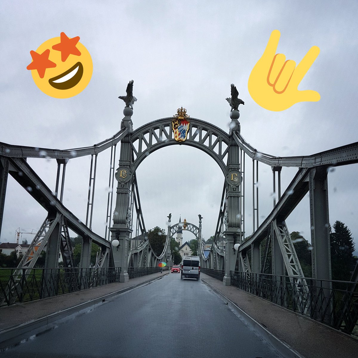 Bei bestem Sommerwetter geht's los Richtung #cczk17 #brückenstattschranken