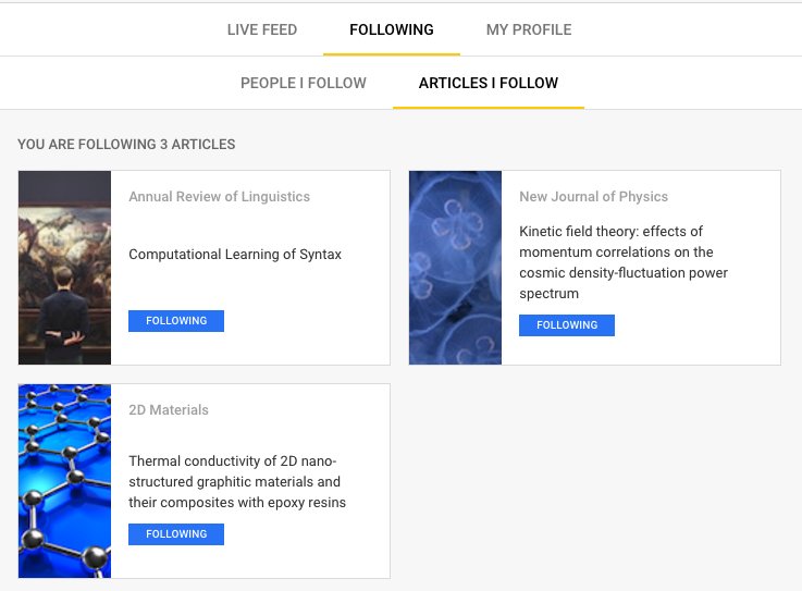 joinremarq's tweet photo. Remarq's new Follow Article feature keeps you apprised of updates and comments. And it's really beautiful in your profile. #remarqable https://t.co/EOvhIMSQny