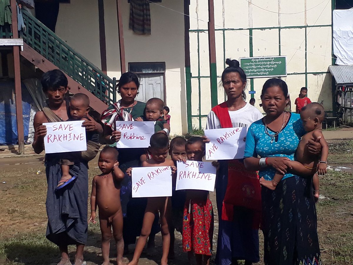 #SaveArakan #saverakhine . The cry from IDP camp #Maungdaw. The international communities still ignore the struggle of Arakanese.