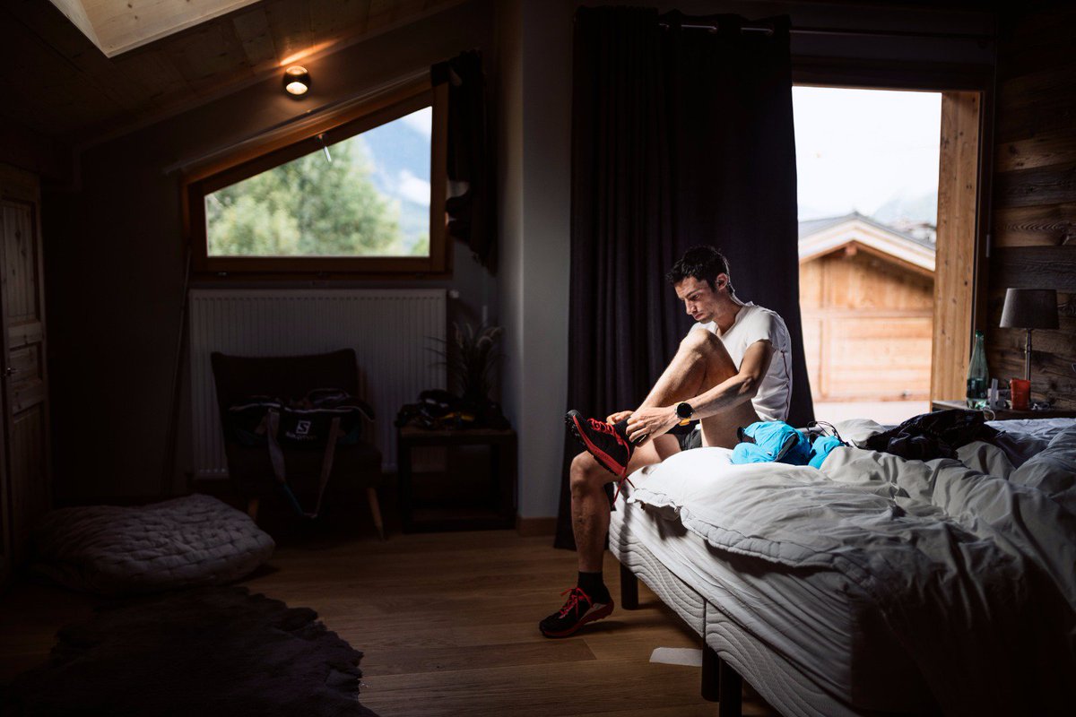 kilianj's tweet photo. Time to put on the gear and go for this run around Mt Blanc 😉 
@SalomonRunning 📸 @jsaragossa #UTMB https://t.co/VwsCtTtDBB