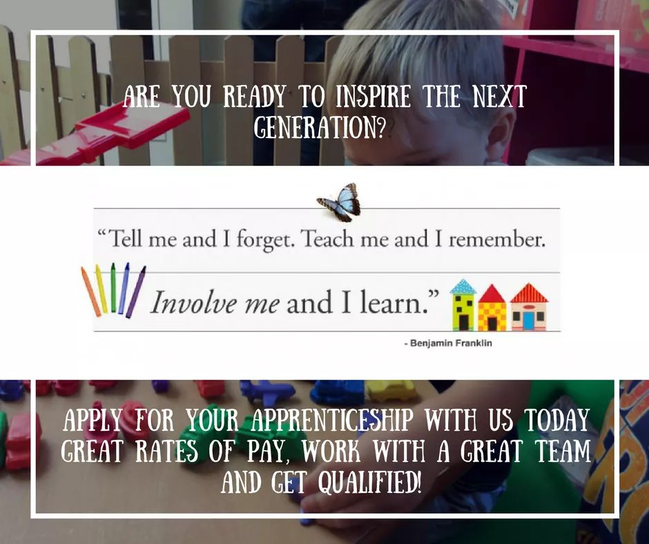 Khuttn84's tweet photo. Retweet to spread the word! BABBLEBROOKE ARE RECRUITING! https://t.co/HUyI7o8THG #childcare #loughborough #nurserynurse #apprenticeships https://t.co/NJ8RJ4mJwi