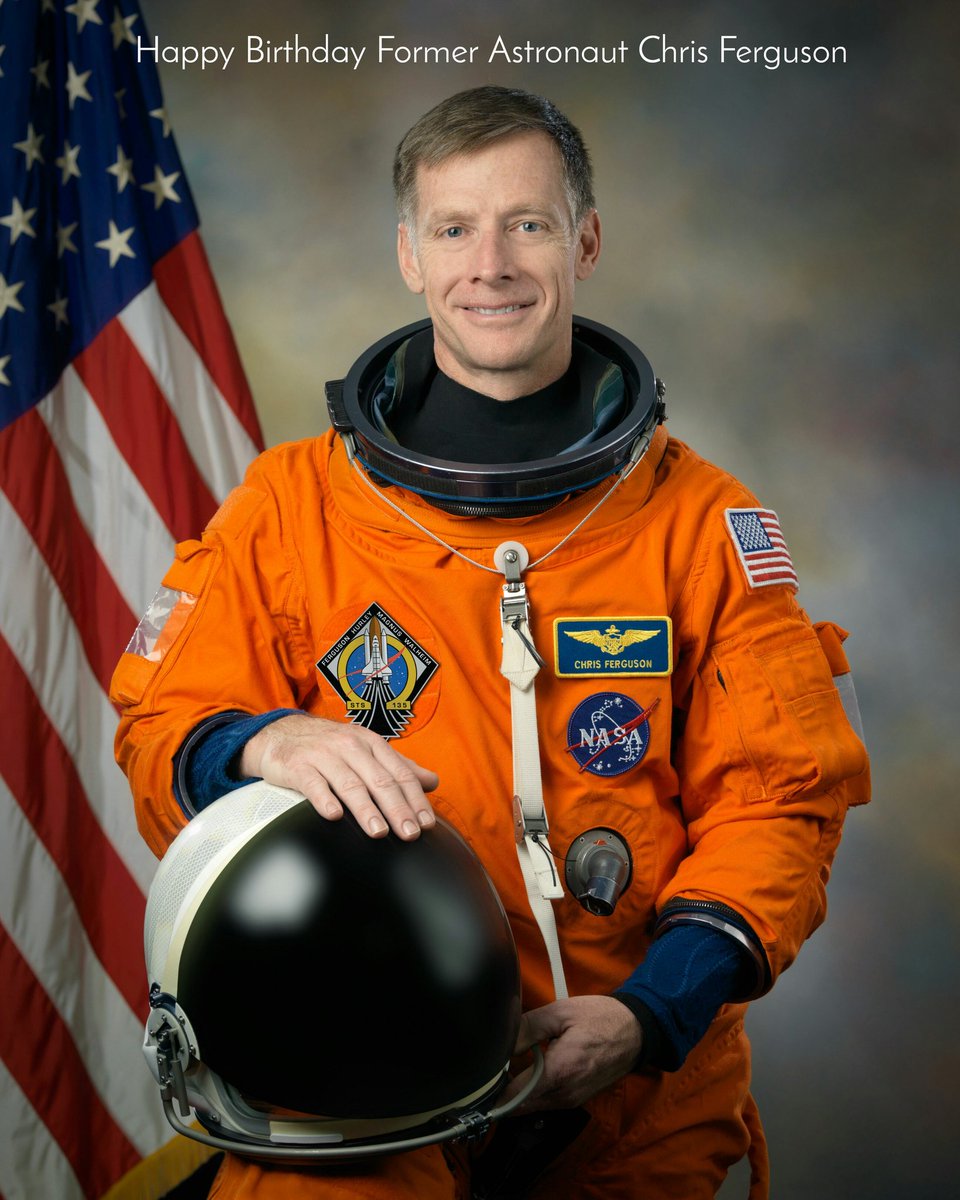 AdelAndras's tweet photo. Happy Birthday @Astro_Ferg !!!🎂 😊 Have a good one!!! 👍 #formerastronaut #sts115 #sts126 #sts135 #astronaut #nasa #boeing https://t.co/CL7jpyqzhJ