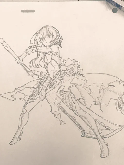 最近初めてみたけれどあんまり進んでないですね… #シノアリス 