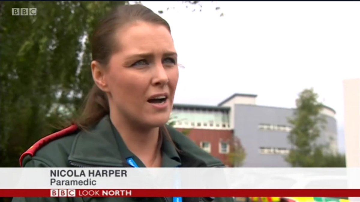 nic1h1's tweet photo. Proud to work with @NEAmbulance and @BBCLN today discussing #attacks on #ambulance crews, #999family #toughersentencing #bbc #looknorth 🚑 https://t.co/CGHuWx4Bnf