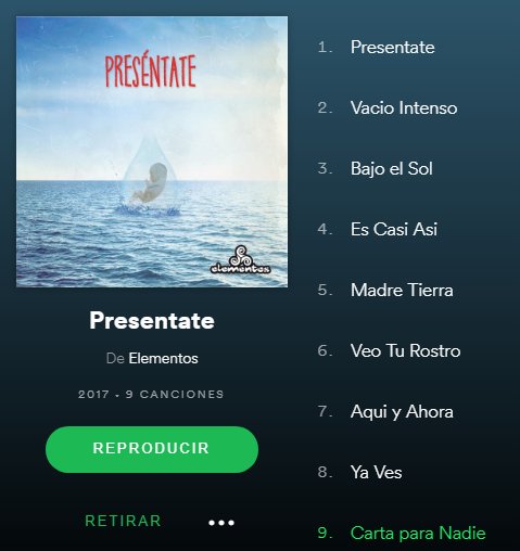 ElementosOk's tweet photo. PRENDETE EN SPOTIFY #PRESENTATE #COMIENZA #BuenViernes https://t.co/tlj2Z3WkpZ https://t.co/CEiuv2BEkB