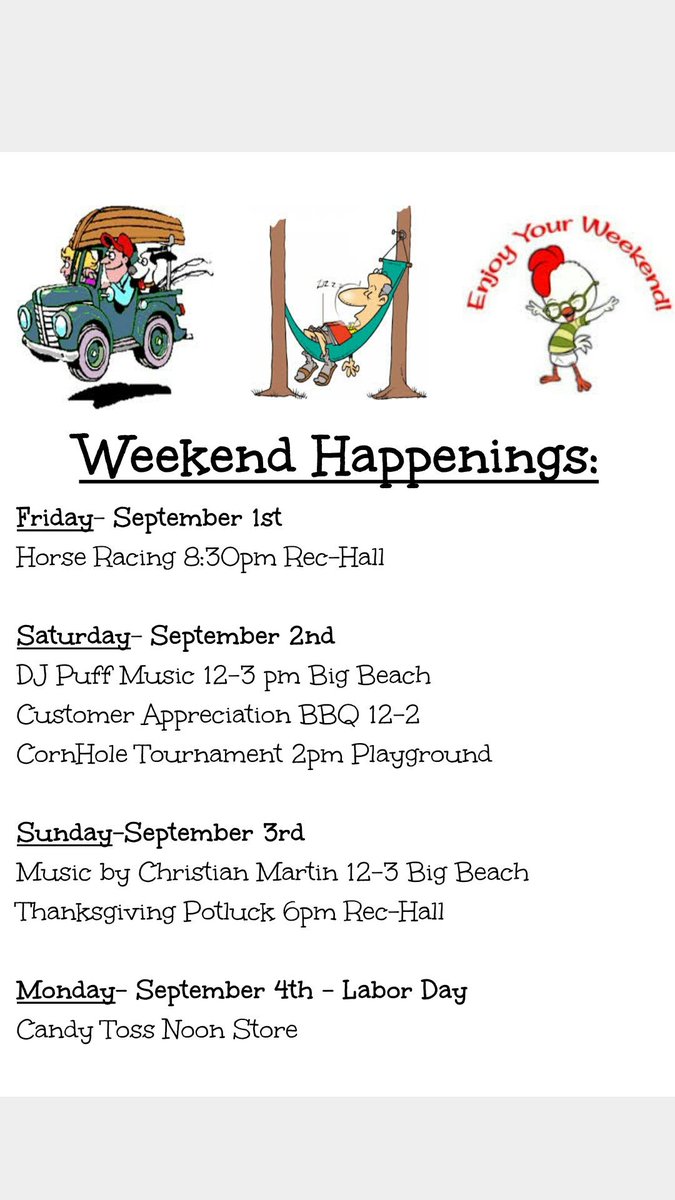 LakesidePines's tweet photo. #lakesidepinescampground #weekendhappenings https://t.co/lQv1q43BM7