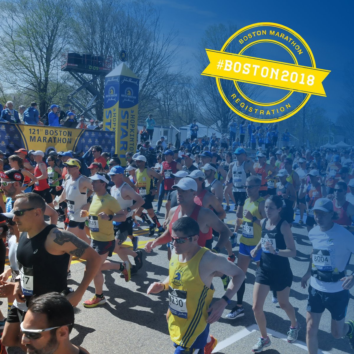 bostonmarathon's tweet photo. 2018 #RegTip: Take time filling out form. Look for options entering qualifying race. But beware of address auto-fill https://t.co/C6WqiXqFfM https://t.co/94OYK7LFWL