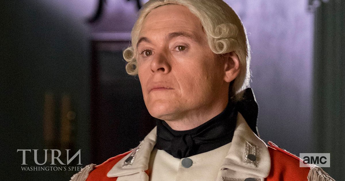 A special salute on this day to the “oyster major” himself! Happy birthday to #Turn’s Burn Gorman.