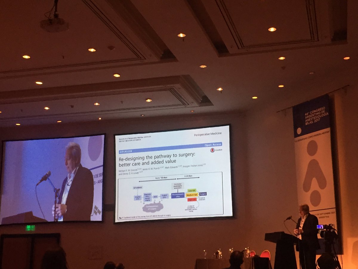 CAA_2017's tweet photo. Prehabilitación bien hecha - Dr. Monty Mythen (Reino Unido) 
#CAA2017 #Anestesia2017 #AprenderHaciendo #Seguridad https://t.co/JyhUGE2LPt