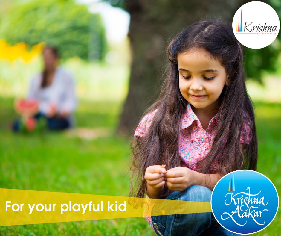 KrishnaDevelop2's tweet photo. Children’s play park, to profile the sportsman in your child. Krishna Aakar comprises leading amenities to rejoice the harmony of life. https://t.co/w9XAq20xaj
