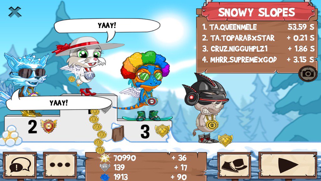 queenmelexo's tweet photo. Get on my level, son! #funrun2 #TopArabxSTAR #Nigguhplz1 #SUPREMExGOD https://t.co/wWesqctMPS