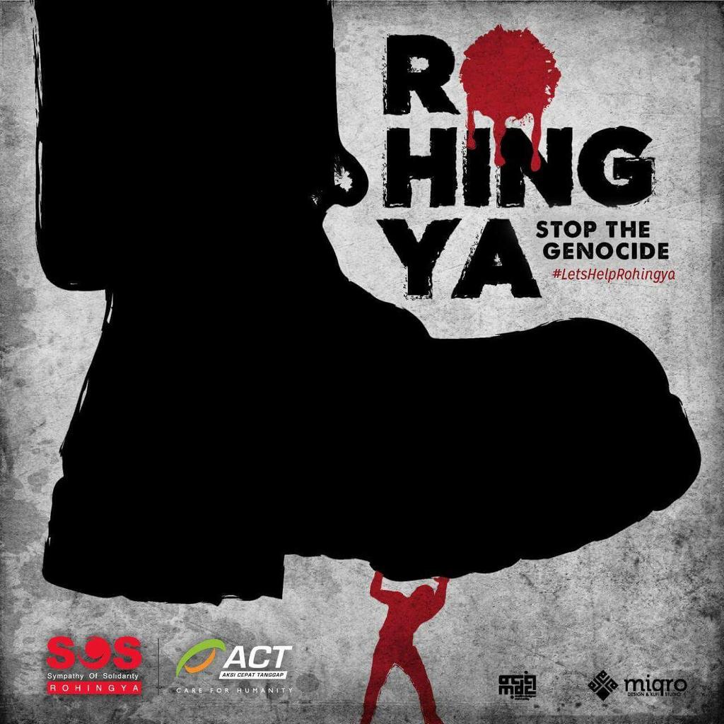 riesofwan's tweet photo. Stop the Genocide !
#letshelpRohingnya
#SOSRohingnya https://t.co/IDIYCAeYWS