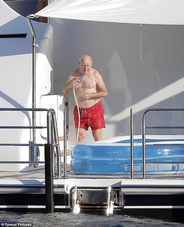 Aquel_Coche's tweet photo. Lo de tener 222 kilos para gastar y comprar a Parejo me ha recordado esta imagen de Amancio y su piscina de 30€ del Carrefour. https://t.co/BPGpFNFg0K