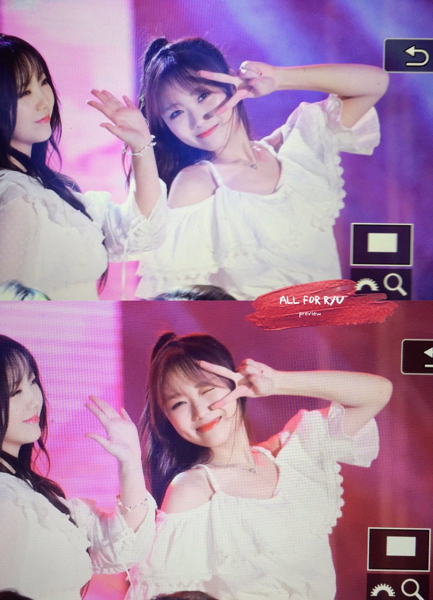 170901 직지음악회 #러블리즈 #류수정 
휴학원서에 도장 찍고싶다.....