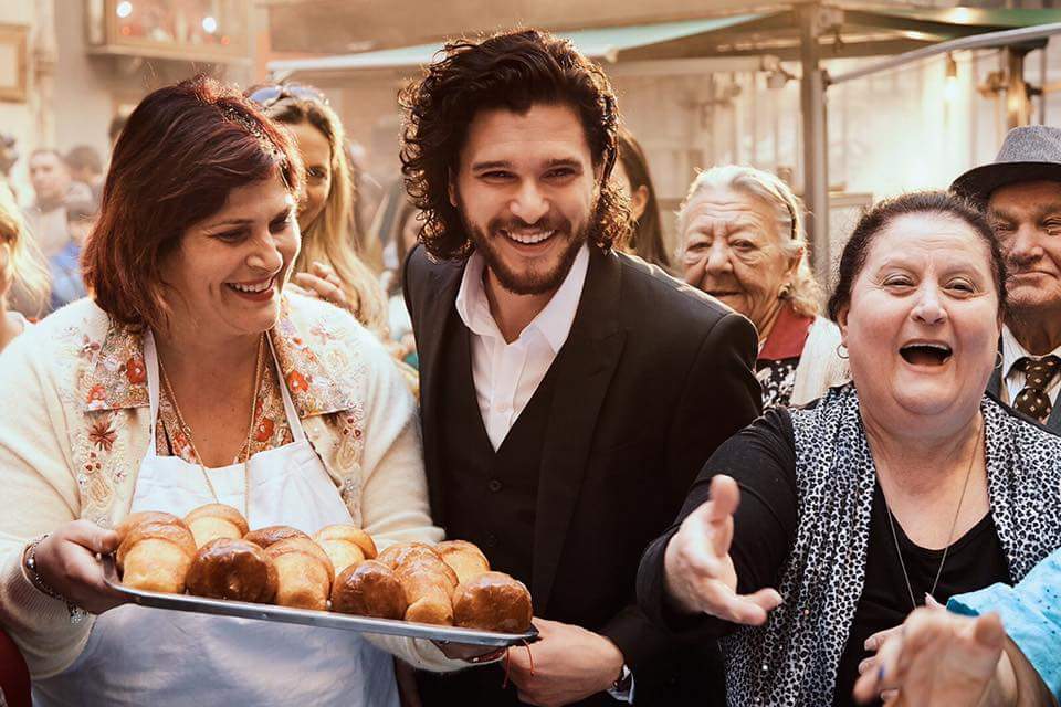 Kit_Haringtcn's tweet photo. Pics of Kit Harington in the new Dolce&amp;Gabbana ad: "The One - For Men" https://t.co/mwkShL7SKD