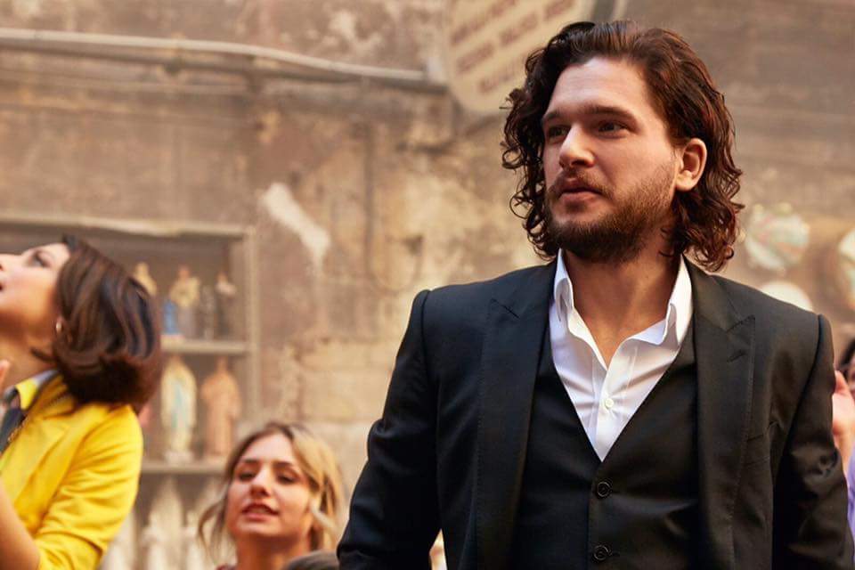 Kit_Haringtcn's tweet photo. Pics of Kit Harington in the new Dolce&amp;Gabbana ad: "The One - For Men" https://t.co/mwkShL7SKD