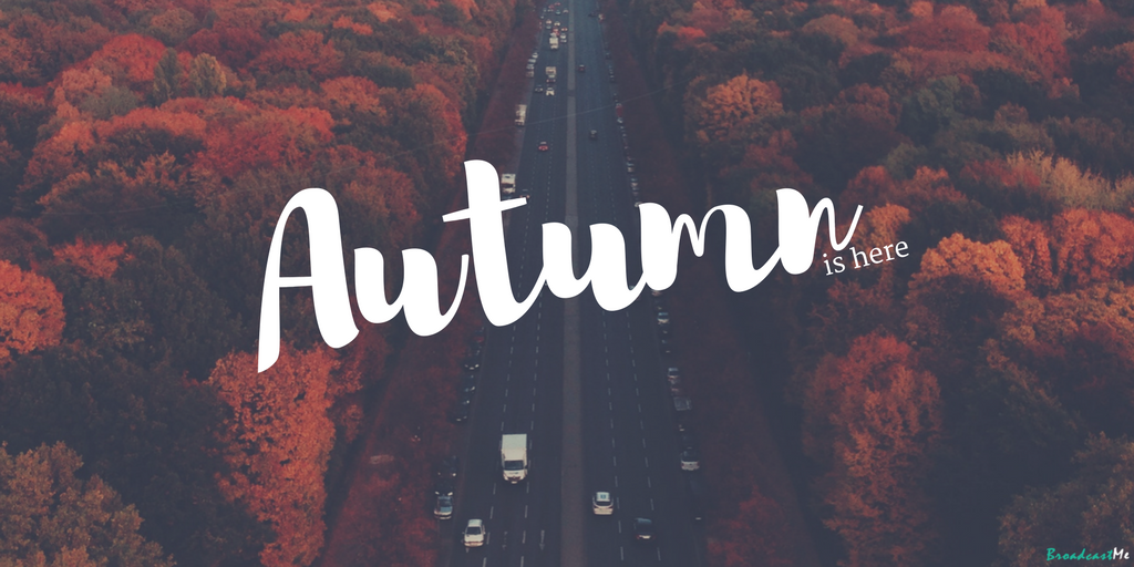 BroadcastMeLive's tweet photo. #AutumnIsHere! Make wonderful memories and may September bring you joy and mugs full of #pumpkinspicelatte. #HelloSeptember #FridayFeeling https://t.co/dp4rfBFjmH