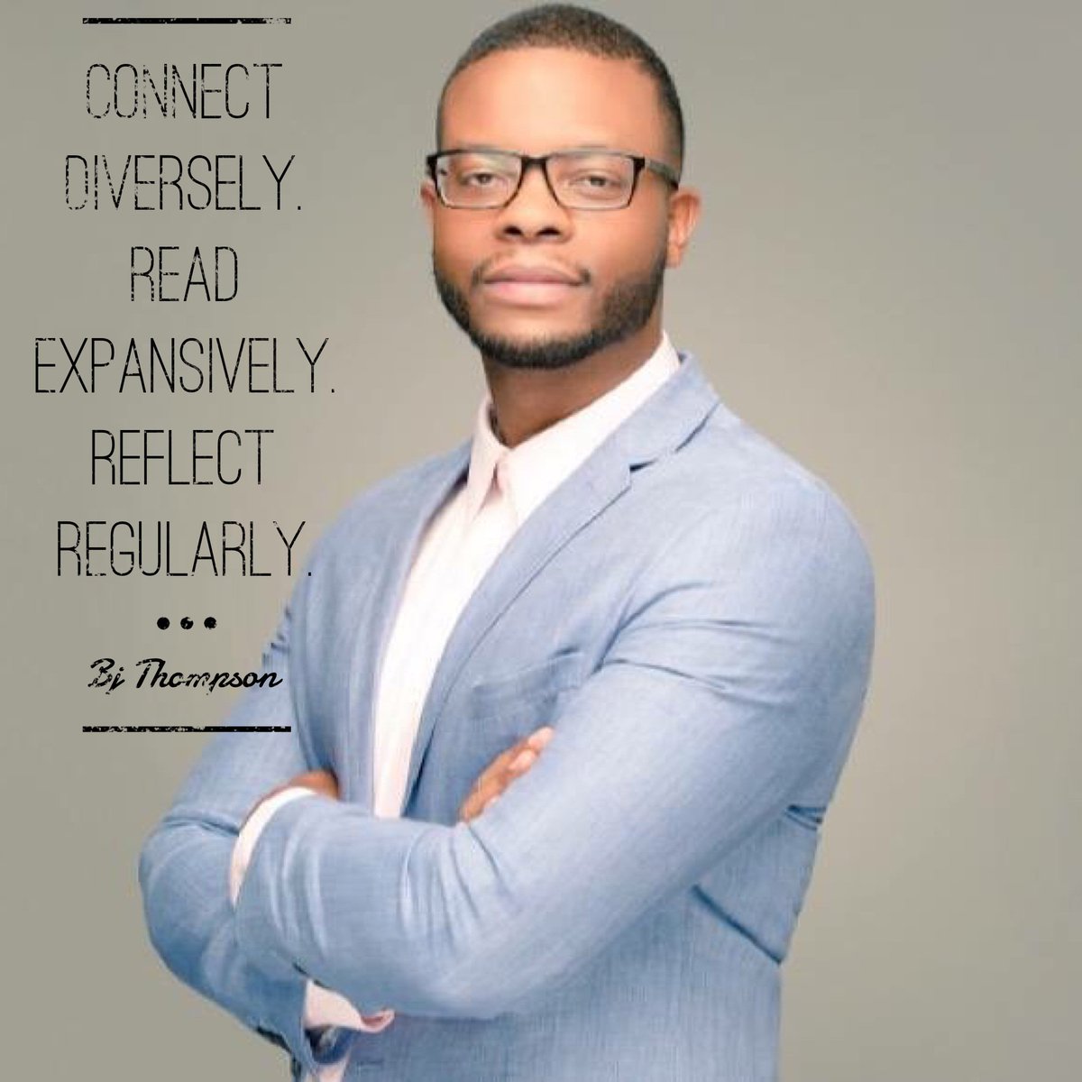 buildabetterus's tweet photo. “Connect diversely. Read expansively. Reflect regularly.” - Bj Thompson https://t.co/4rVEbC9aAM