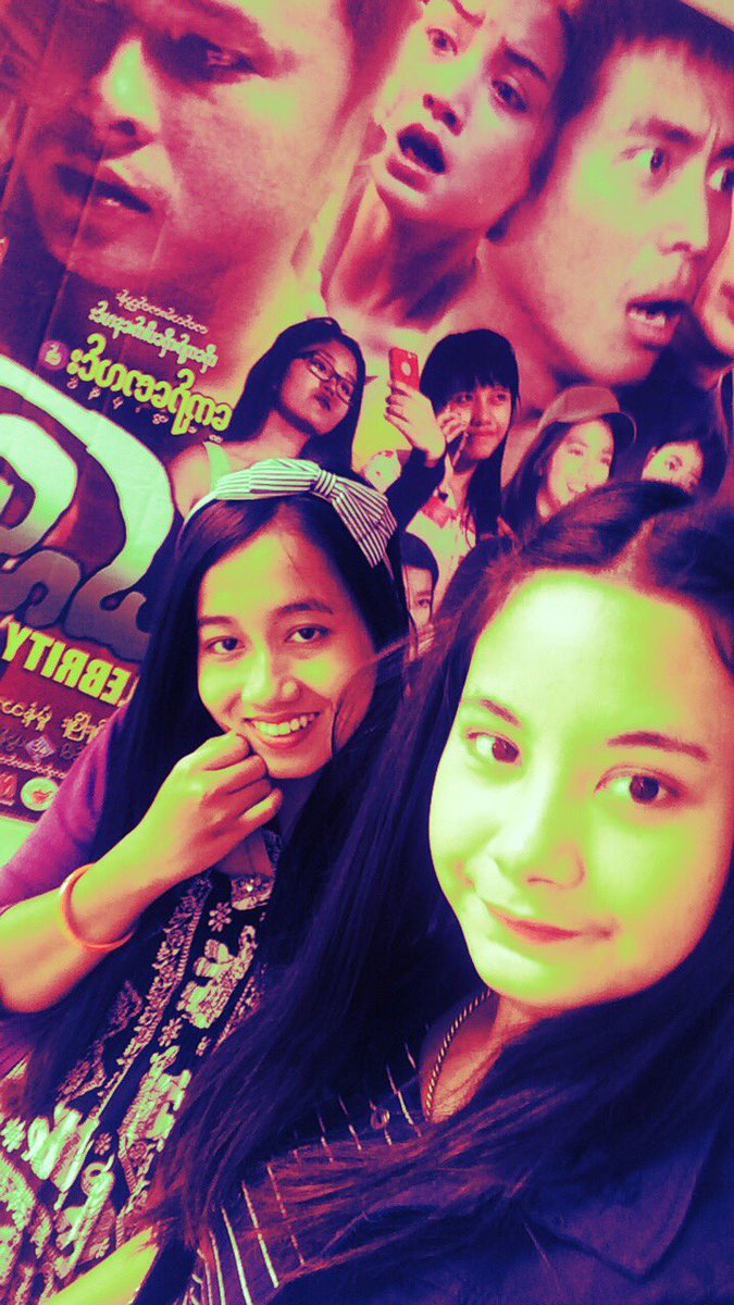 HlaEaint's tweet photo. ❤Super Friday❤with my fri😍 https://t.co/3cnvpNsYU7